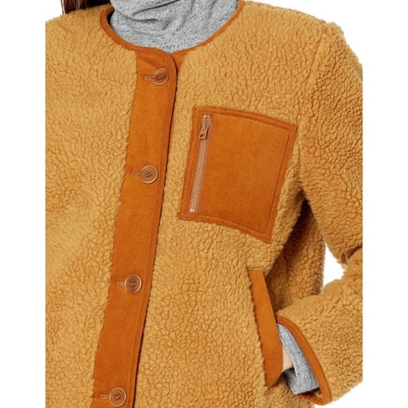 Madewell Fiji liner Sherpa trucker jacket size XL - Picture 5 of 9